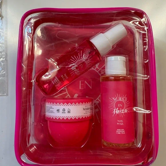 Solo En Ibiza Pink Skincare Set - Picture 1 of 4